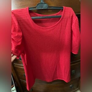 Red Women's Top